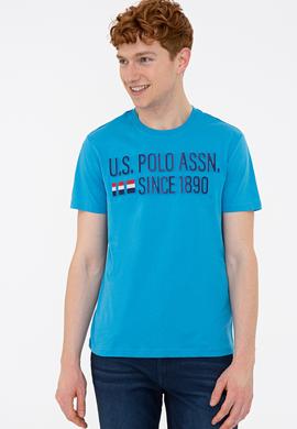 Erkek Kobalt Mavi Tişört - 50231983030