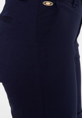 Kadın Lacivert Dokuma Şort - 50232728043