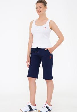 Kadın Lacivert Örme Şort - 50235812004
