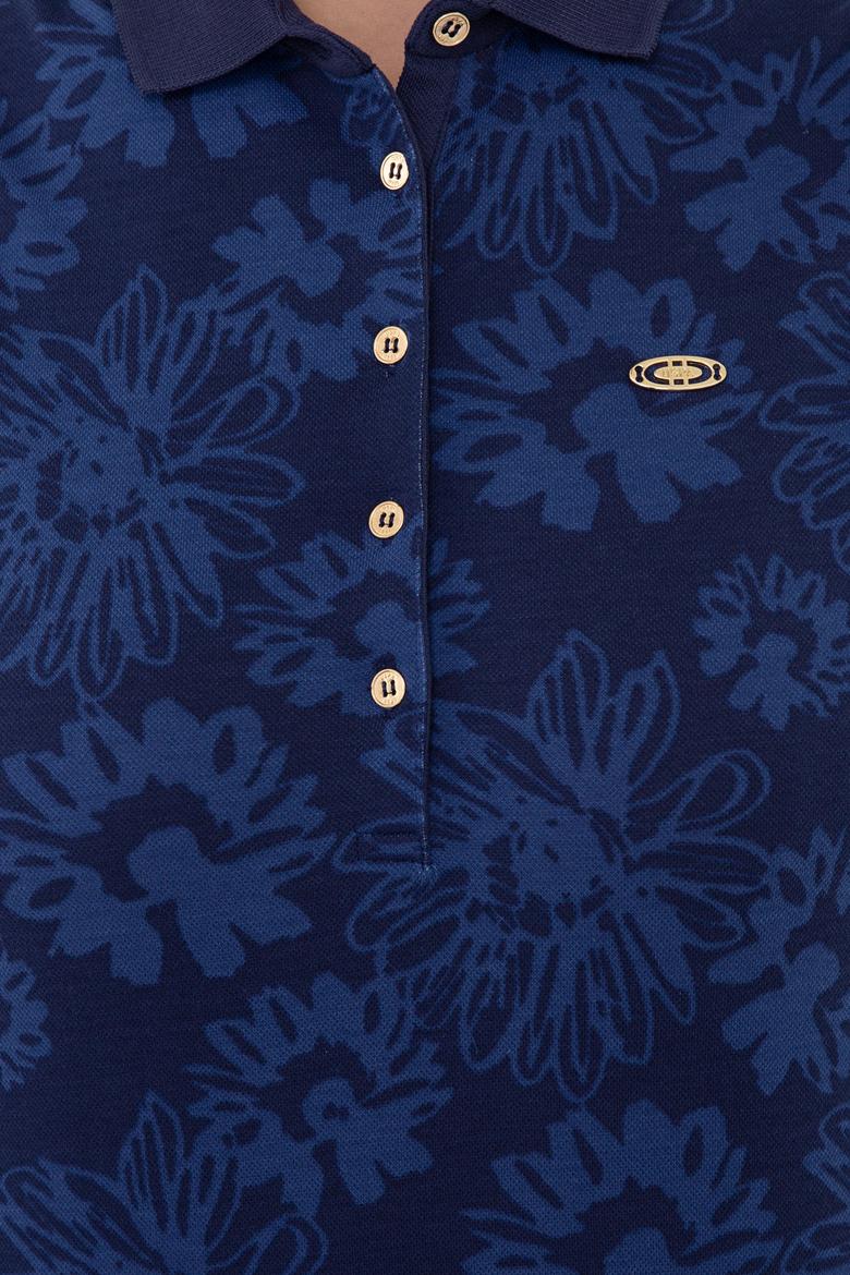 Kadın Lacivert Tişört - 50237309006