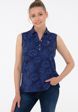 Kadın Lacivert Tişört - 50237309006