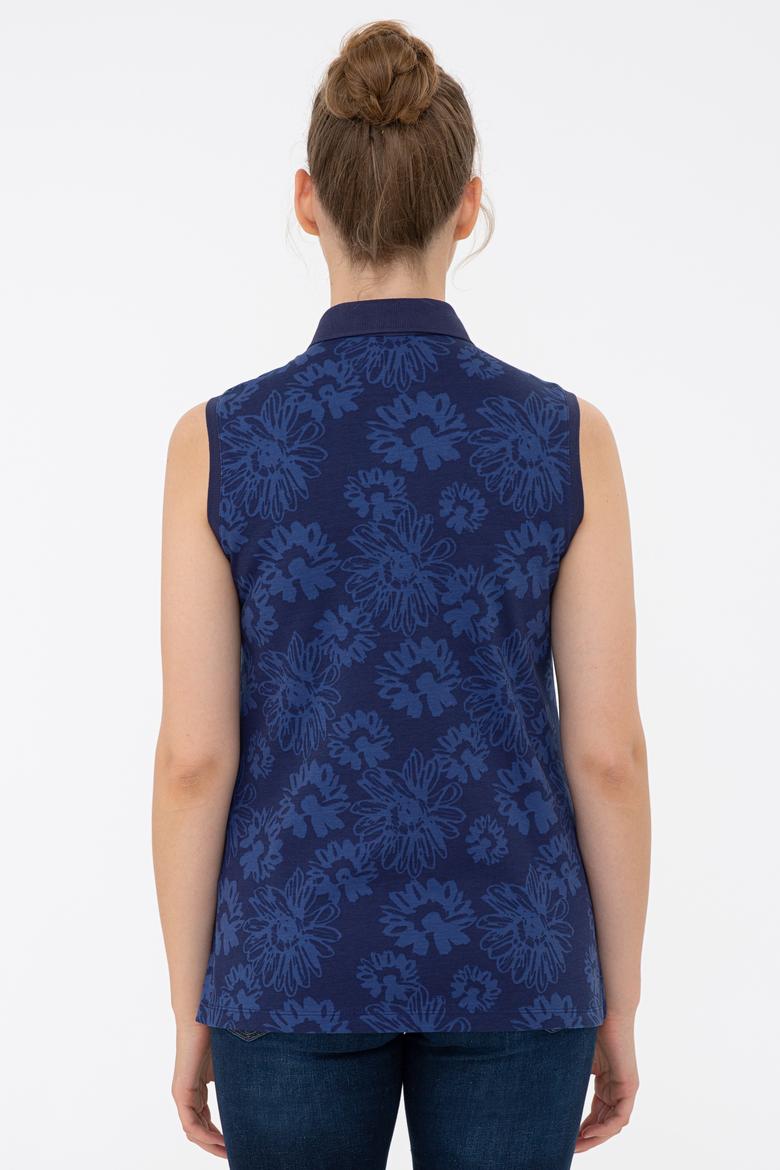 Kadın Lacivert Tişört - 50237309006