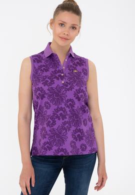 Kadın Menekşe Tişört - 50237309015