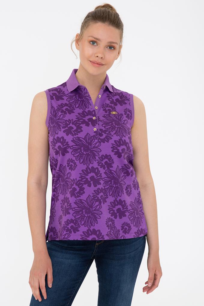 Kadın Menekşe Tişört