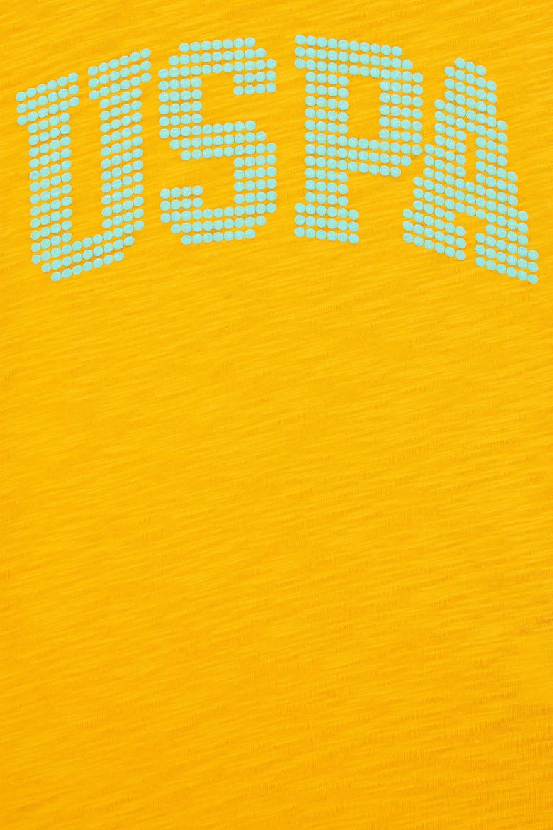 Çocuk Sarı Bisiklet Yaka Tişört - 50234830137