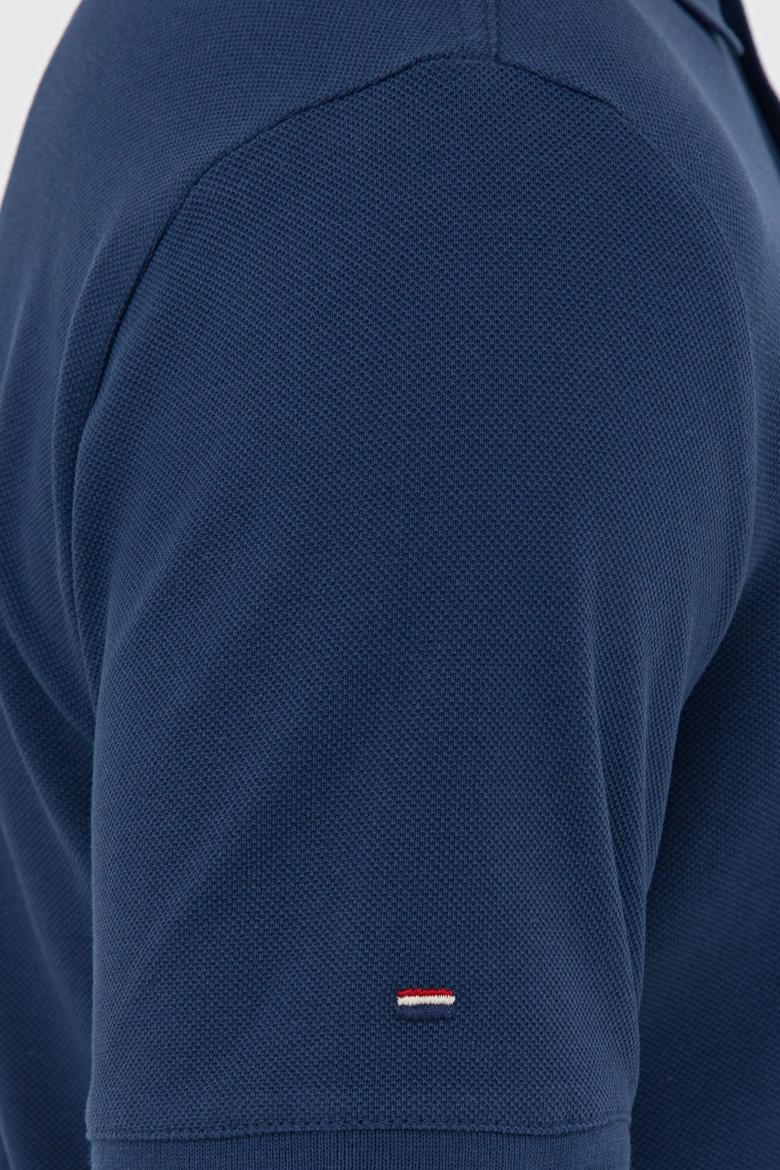 Erkek Açık Lacivert Polo Yaka T-Shirt Basic - 50218140022