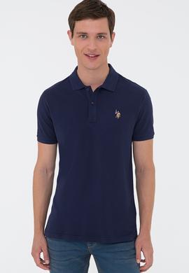 Erkek Lacivert Basic Tişört - 50224066018