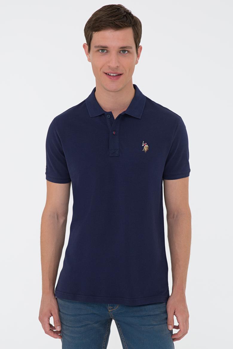 Erkek Lacivert Basic Tişört