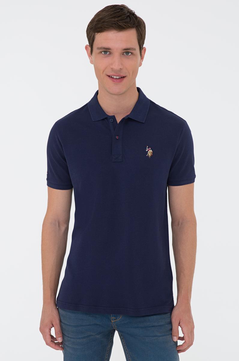 Erkek Lacivert Basic Tişört