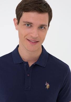 Erkek Lacivert Basic Tişört - 50224066018