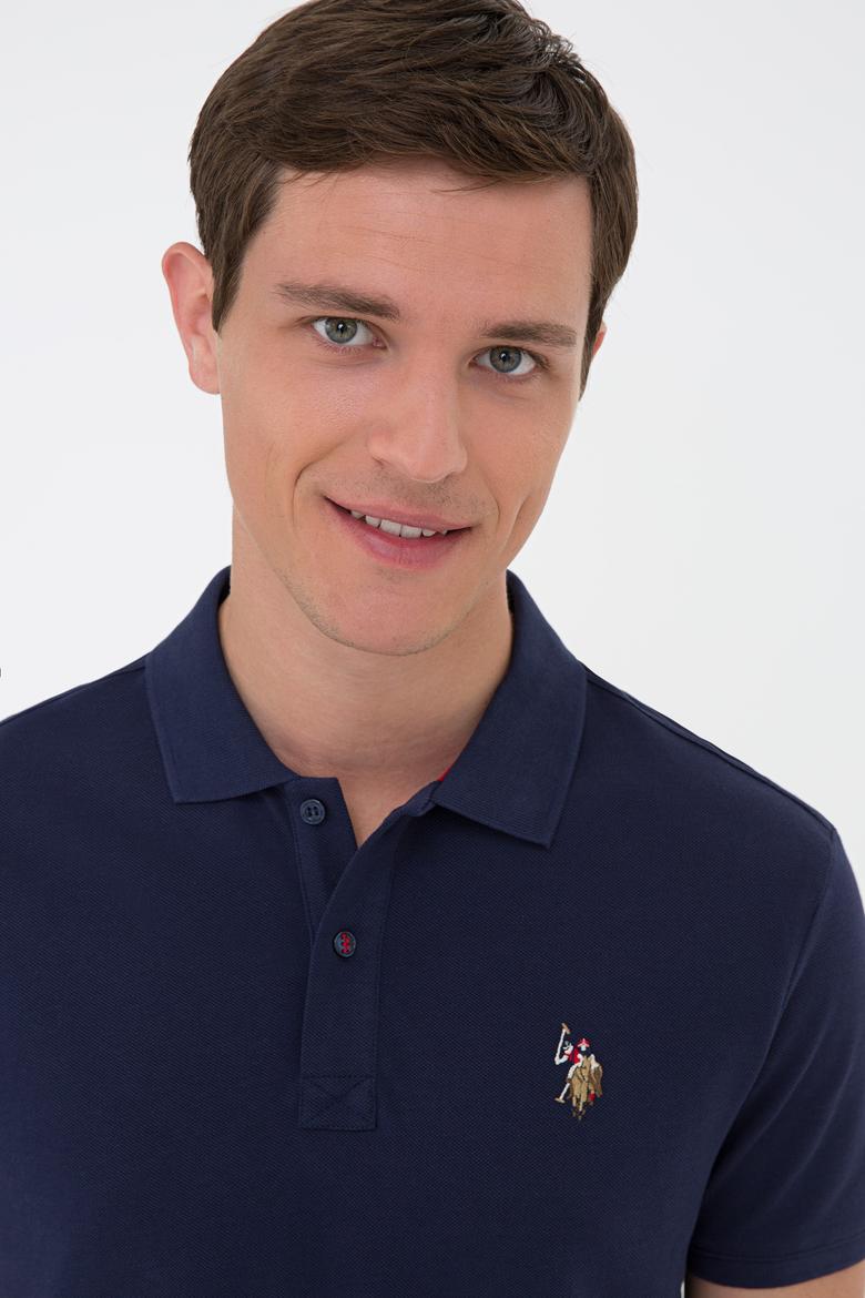 Erkek Lacivert Basic Tişört - 50224066018