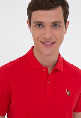 Erkek Kırmızı Basic Tişört - 50224066038