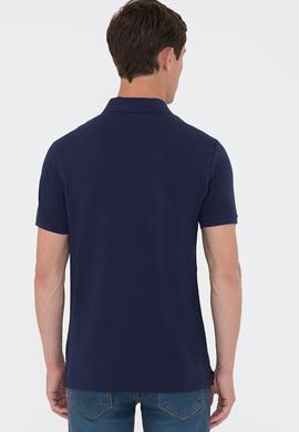 Erkek Lacivert Basic Tişört - 50224066018