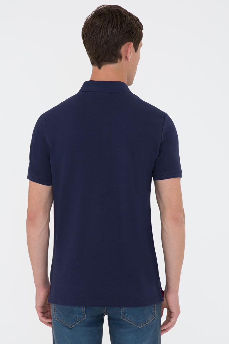 Erkek Lacivert Basic Tişört - 50224066018