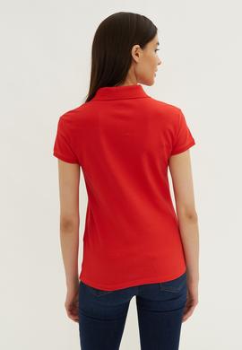 Kadın Kırmızı Basic Tişört - 50234862030
