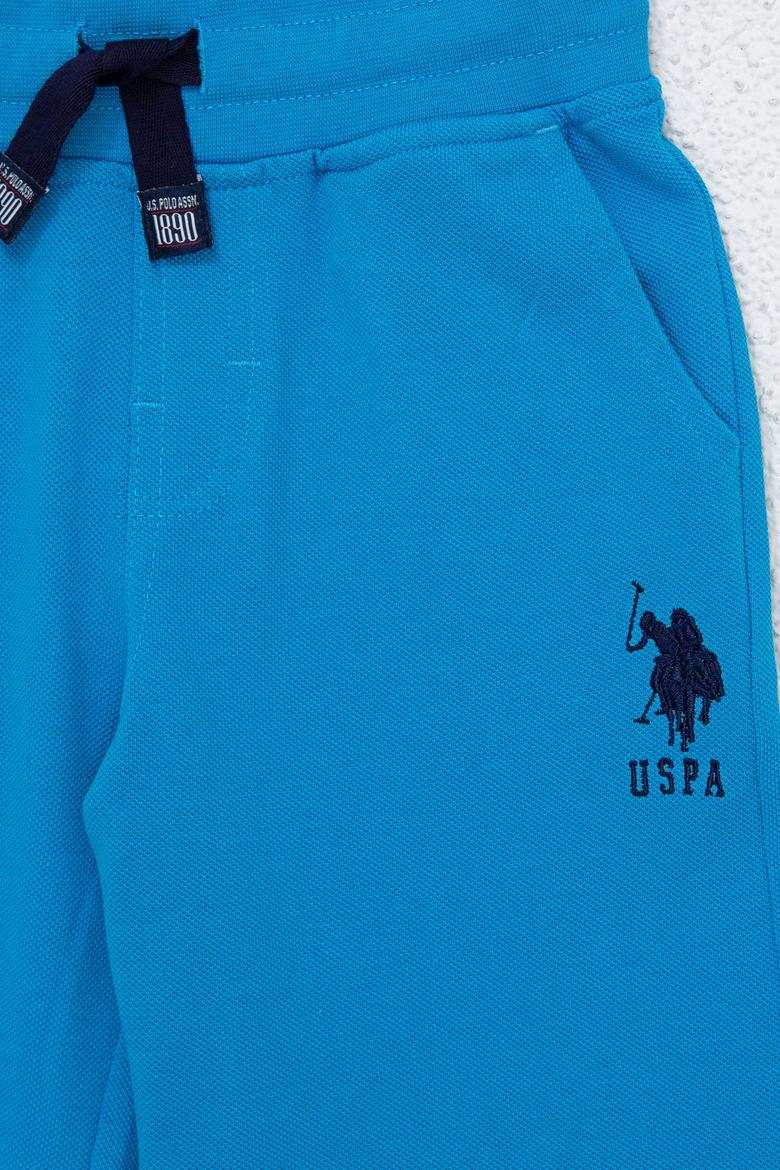 Erkek Çocuk Kobalt Mavisi Örme Şort - 50232302103