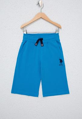 Erkek Çocuk Kobalt Mavisi Örme Şort - 50232302103