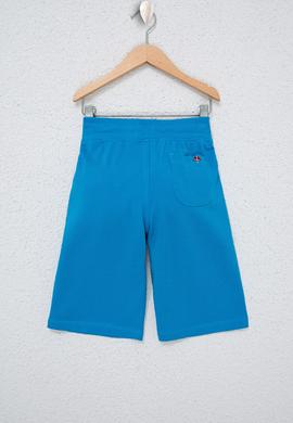 Erkek Çocuk Kobalt Mavisi Örme Şort - 50232302103