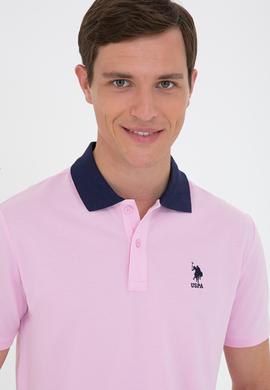 Erkek Peach Amber Polo Yaka Tişört - 50238253197