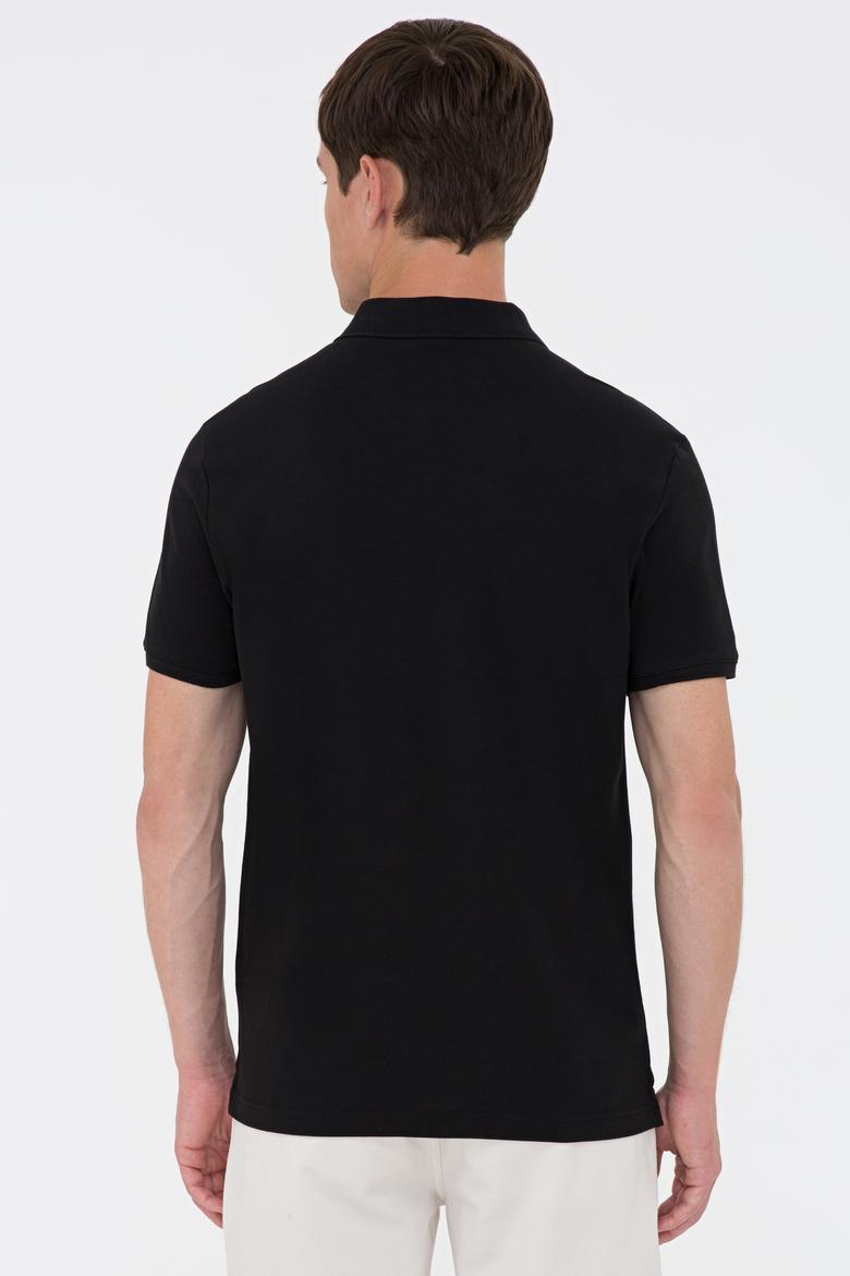 Erkek Siyah Basic Tişört - 50224066010