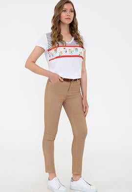 Kadın Kahverengi Spor Pantolon - 50228541037