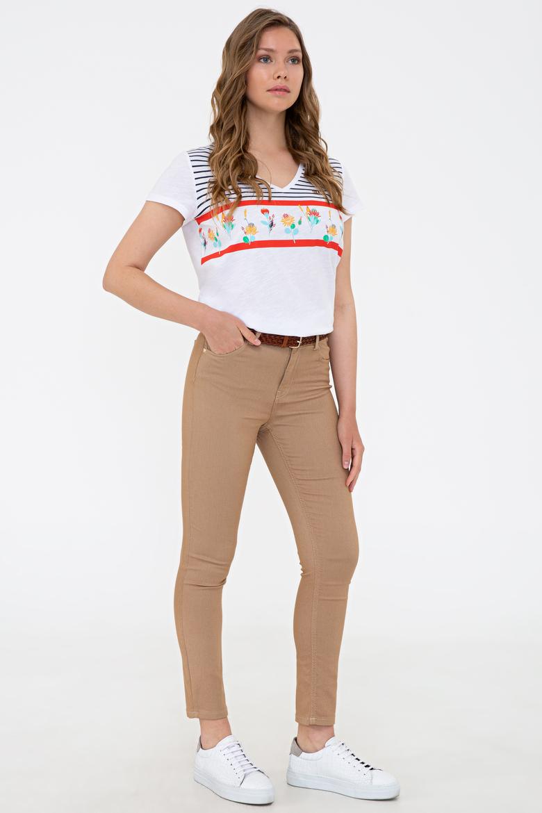 Kadın Kahverengi Spor Pantolon - 50228541037