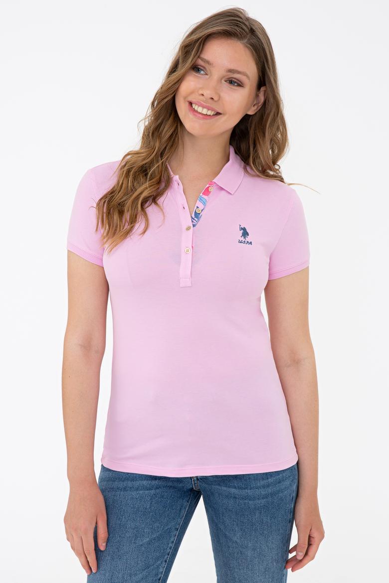 Kadın Açık Pembe Basic Tişört