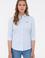Kadın Açık Mavi Uzun Kollu Basic Gömlek