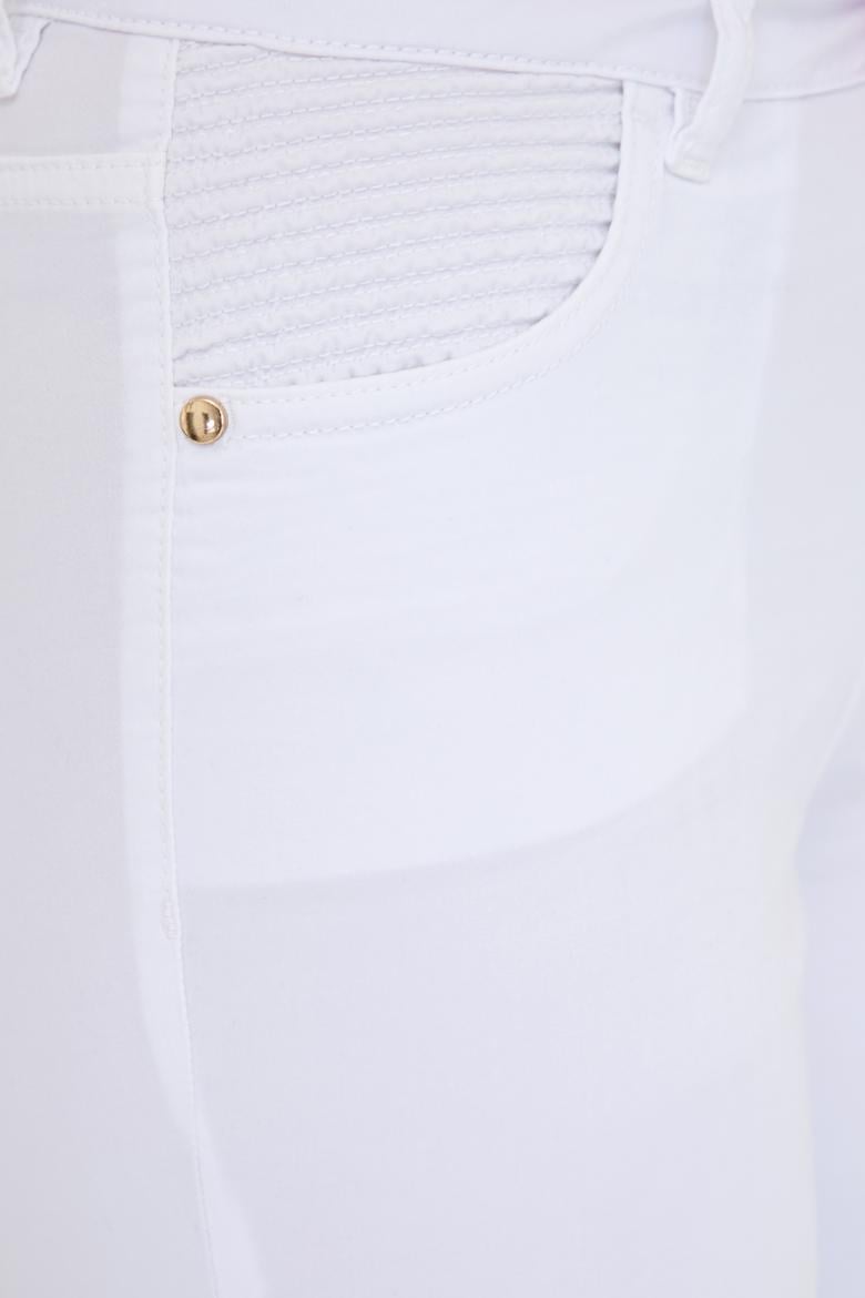 Kadın Beyaz Pantolon - 50234779010