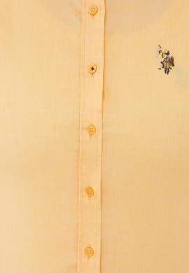 Kadın Sarı Uzun Kollu Basic Gömlek - 50232199082