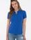 Kadın Saks Basic Polo Yaka Tişört