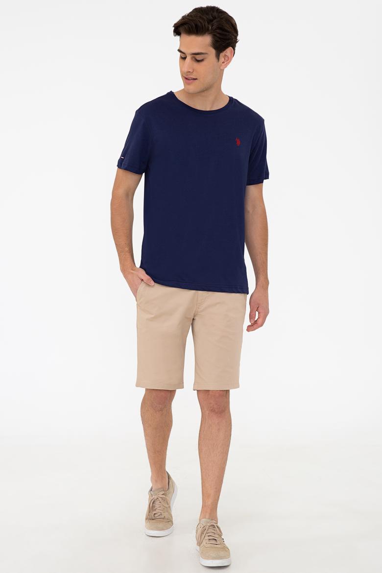 Erkek Lacivert Basic Tişört - 50232306013