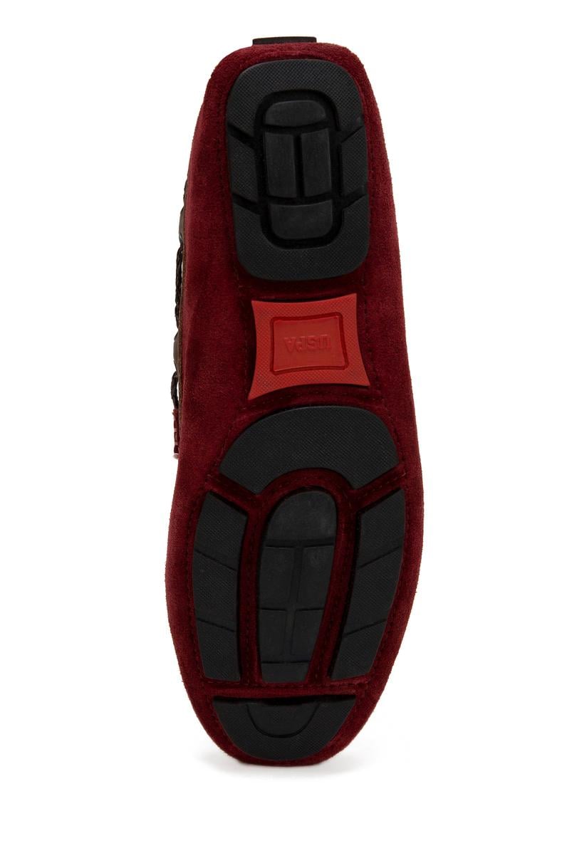 Erkek Bordo Ayakkabı