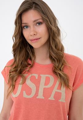 Kadın Nar Çiçeği Tişört - 50234705001