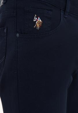 Erkek Lacivert Kanvas Pantolon - 50206357048