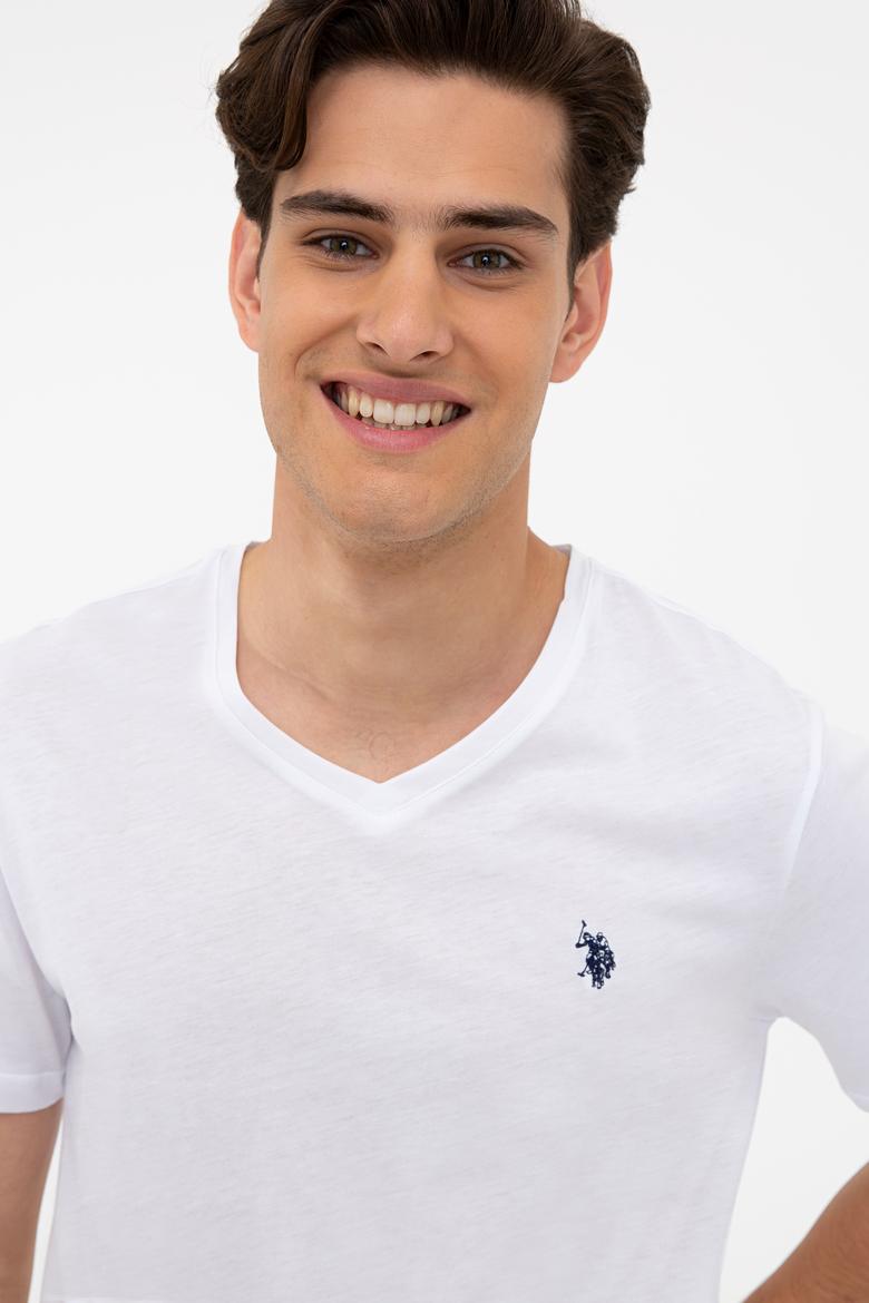 Erkek Beyaz Basic Tişört - 50232309016
