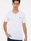 Erkek Beyaz Basic Tişört