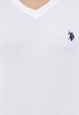 Erkek Beyaz Basic Tişört - 50232309016