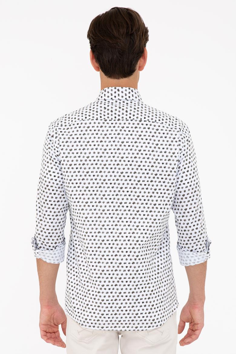 Erkek Haki Uzun Kollu Gömlek - 50232886007