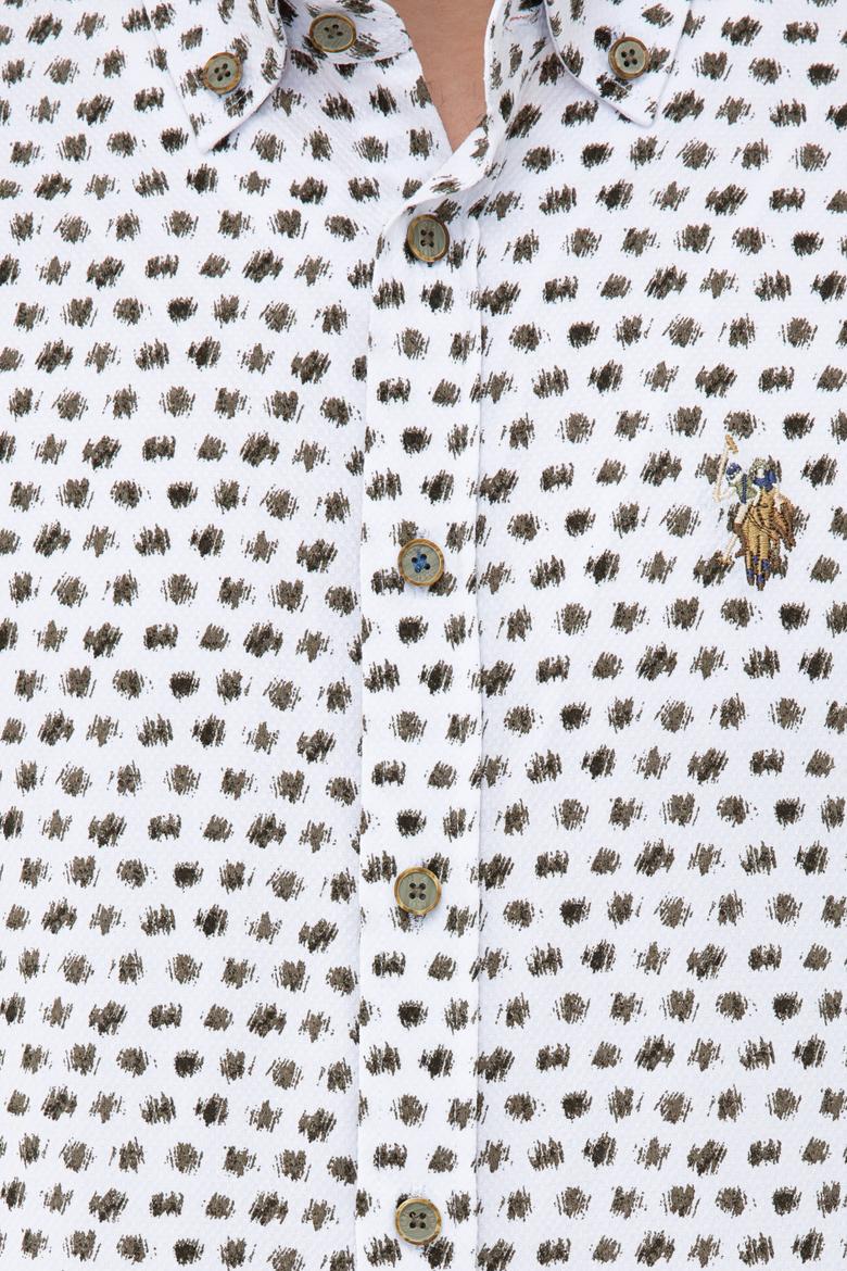 Erkek Haki Uzun Kollu Gömlek - 50232886007