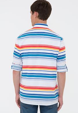 Erkek Beyaz Uzun Kollu Gömlek - 50235421006