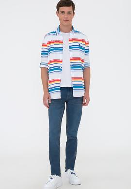 Erkek Beyaz Uzun Kollu Gömlek - 50235421006