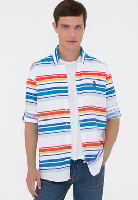 Erkek Beyaz Uzun Kollu Gömlek - 50235421006