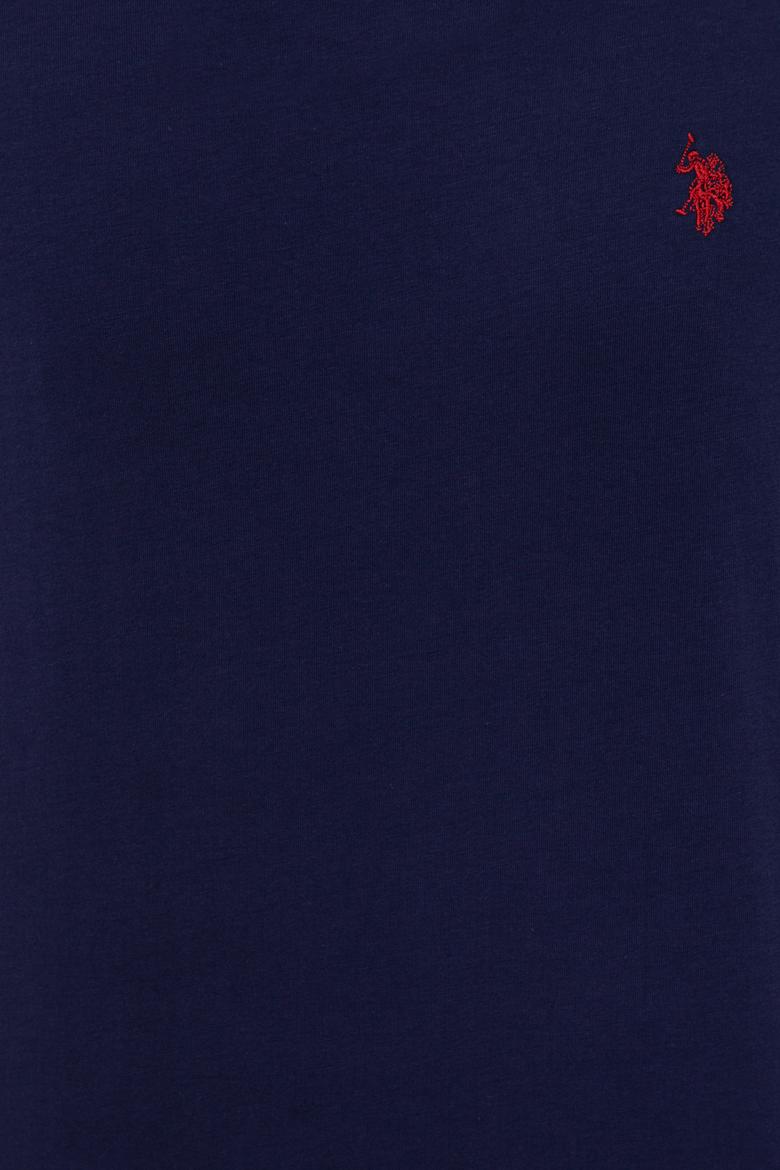 Erkek Lacivert Basic V Yaka Tişört - 50232305032