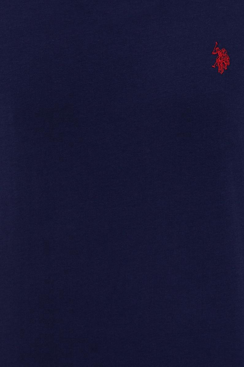 Erkek Lacivert Basic V Yaka Tişört