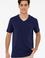 Erkek Lacivert Basic V Yaka Tişört