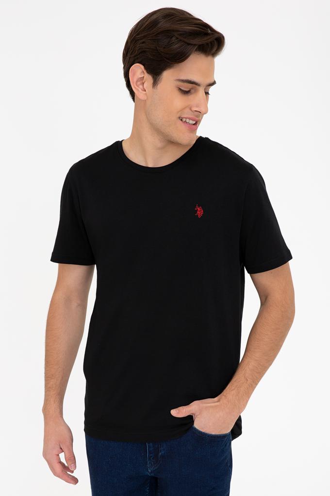 Erkek Siyah Basic Tişört