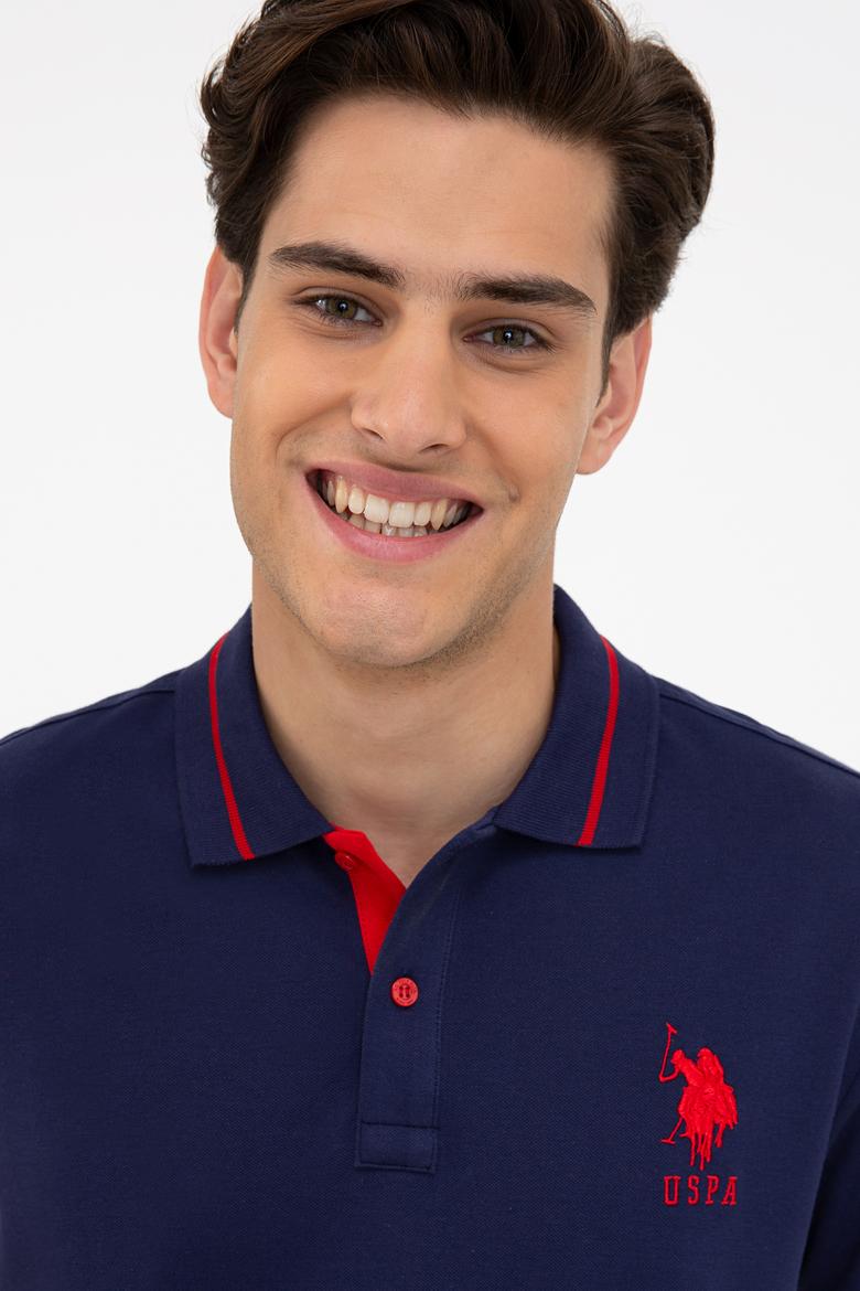 Erkek Lacivert Basic Tişört - 50238185033