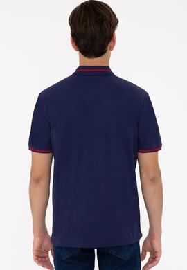 Erkek Lacivert Basic Tişört - 50238185033