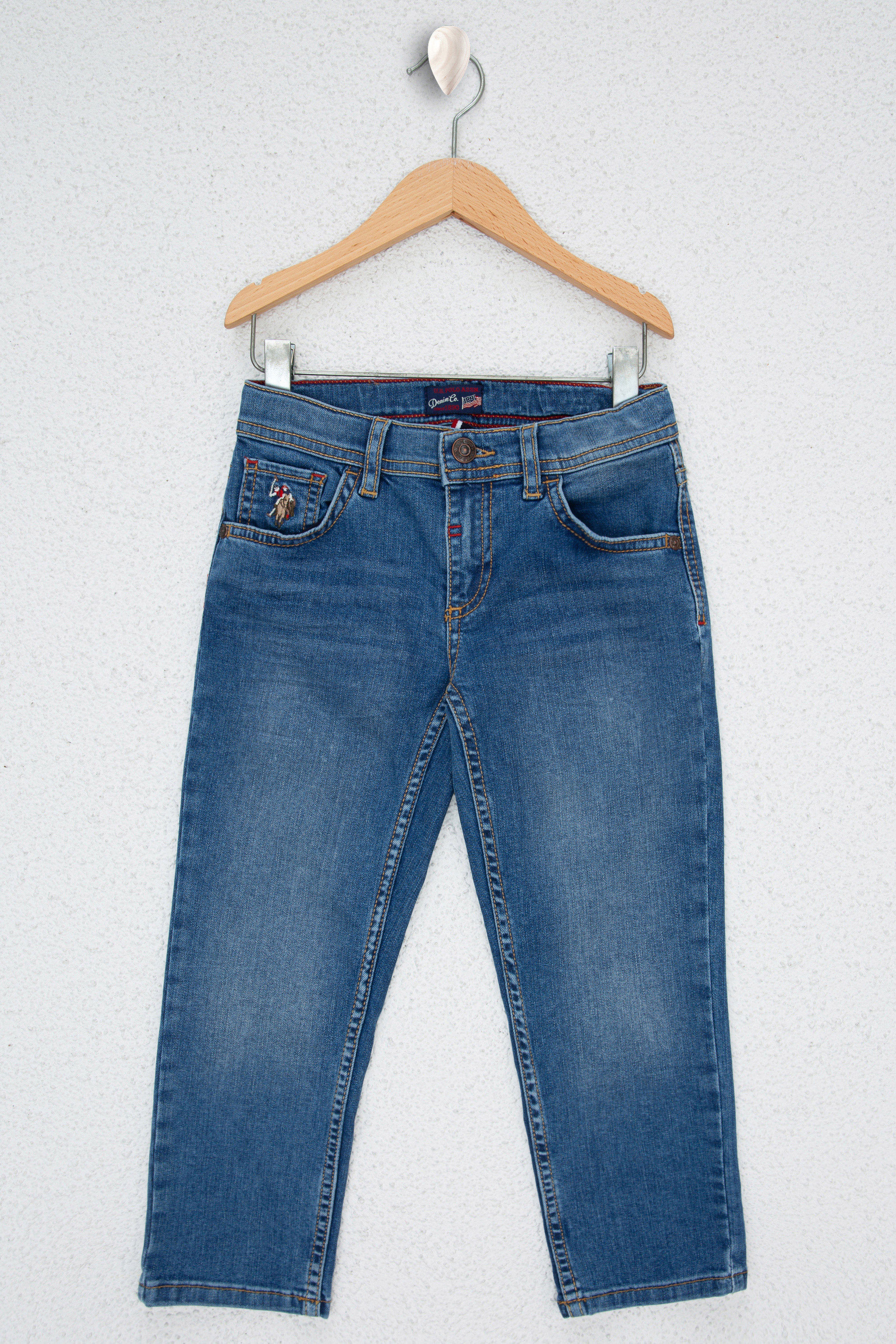 Erkek Çocuk Açık Mavi Jean Pantolon